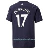 Camiseta de fútbol Manchester City Kevin De Bruyne 17 Tercera Equipación 2021/22 - Hombre